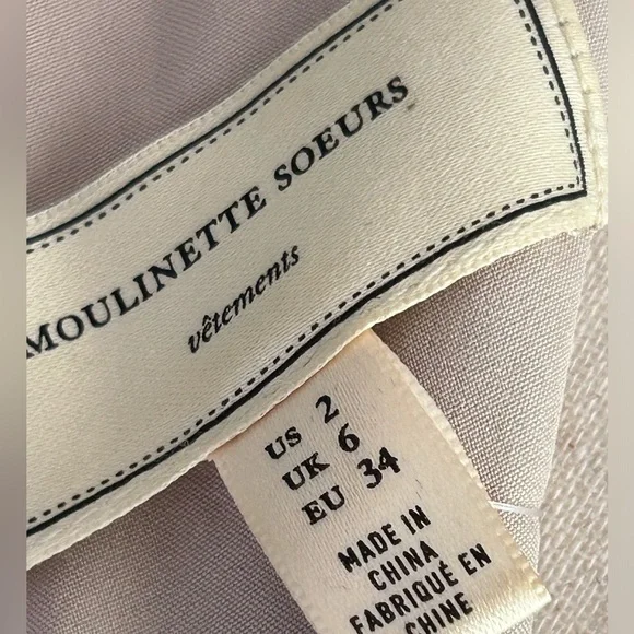 NWT Moulinette Soeurs red cut out dress. Size 2. From Anthropologie. Gorgeous! - Picture 9 of 16